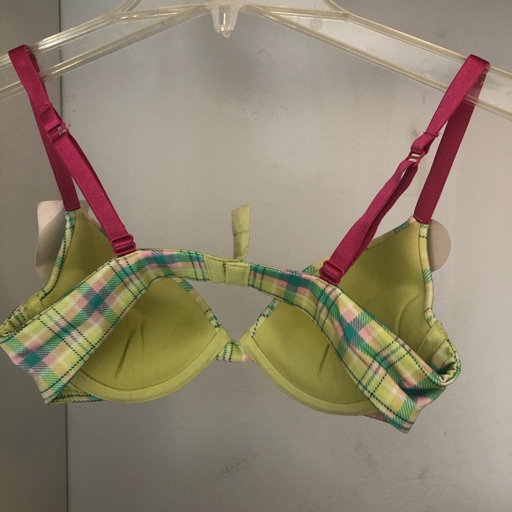 Wonderbra Green & Pink Plaid - Picture 6 of 6